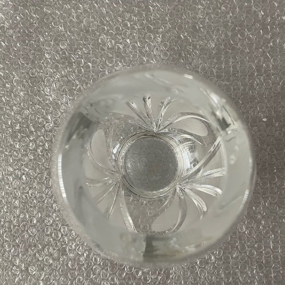 MARQUIS BY WATERFORD VASE FROSTED CRYSTAL COVENTRY PATTERN - Picture 5 of 10